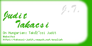 judit takacsi business card